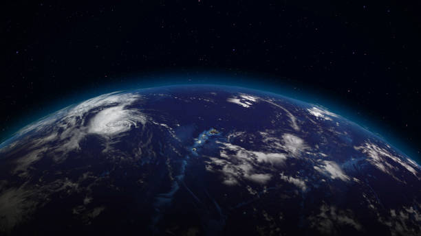 istock 3D rendering planet Earth from space against the background of the star sky 895856538