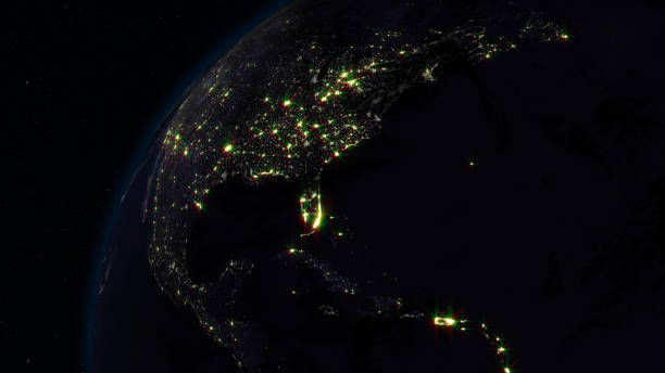 istock 3D rendering planet Earth from space against the background of the star sky 895856686