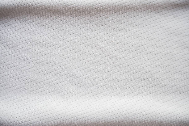 istock White sports jersey fabric texture background 895865344