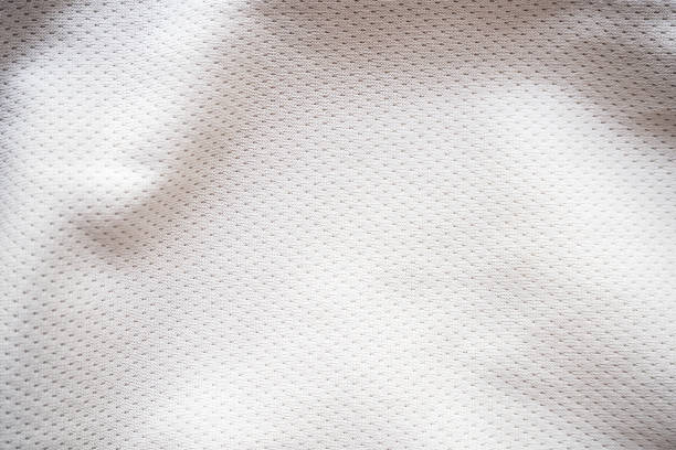 istock White sports jersey fabric texture background 895865356