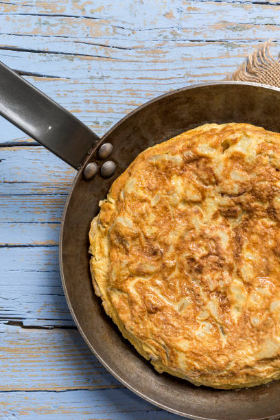 Delicious potato omelet