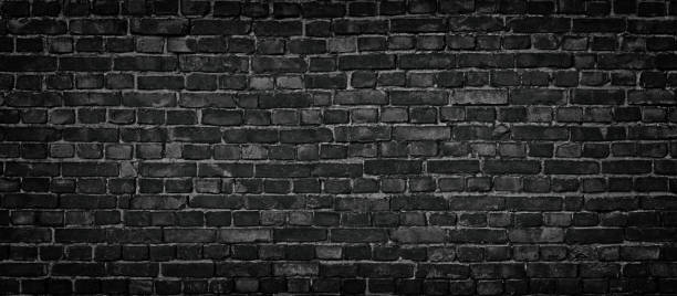 istock black wall of bricks, high quality background for design solutions 895888674