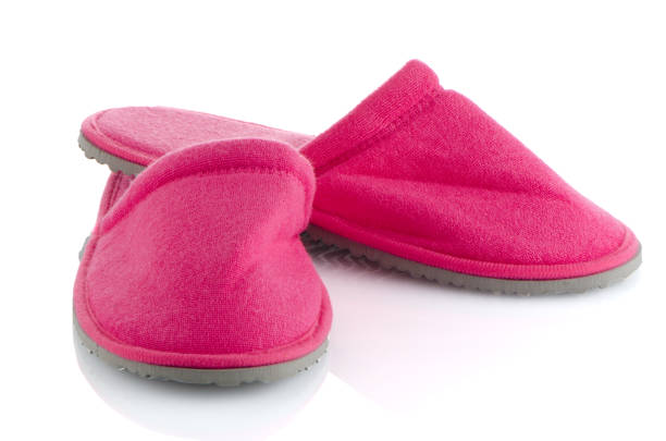 istock A pair of pink slippers 895916134