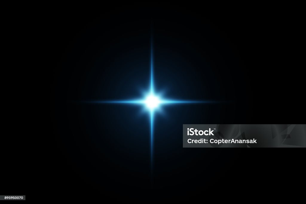 digital lens flare,sun burst on black background. Lens Flare  Black Background.digital lens flare,sun burst on black background. Lens Flare Stock Photo