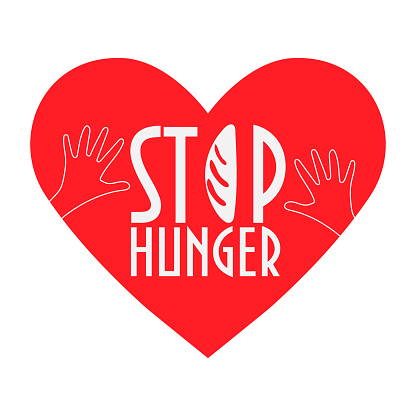 Stop Hunger Illustration