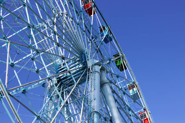 istock Viewing details of Ferris wheel 895993536