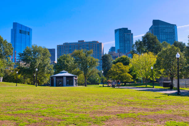 istock Boston USA Public Garden 895997210