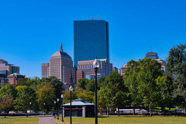 istock Boston USA Public Garden 895997262