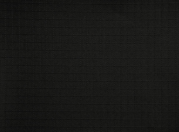 istock Synthetic fabric texture. Background of black textile 896022540