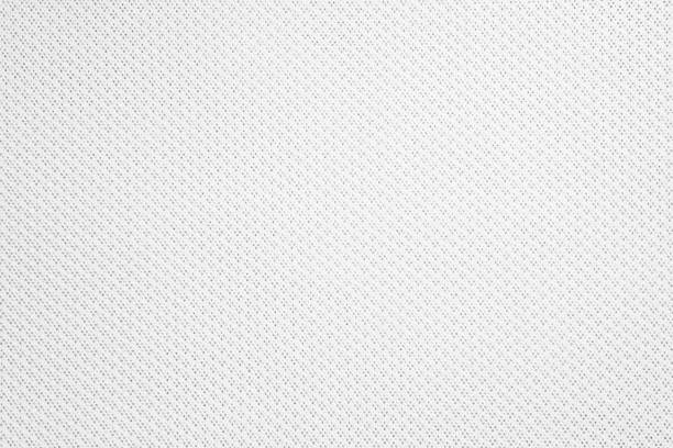 istock Synthetic fabric texture. Background of white textile 896022664