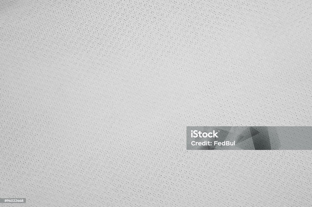 Synthetic fabric texture. Background of white textile Textured Stock Photo