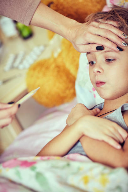 istock The boy is undergoing treatment in the hospital. 896025184