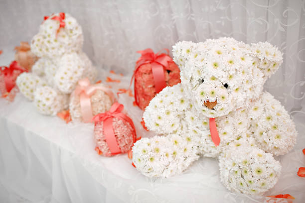 Wedding banquet flowers decoration