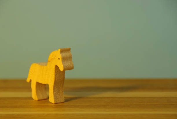 istock Wooden horse 896032434