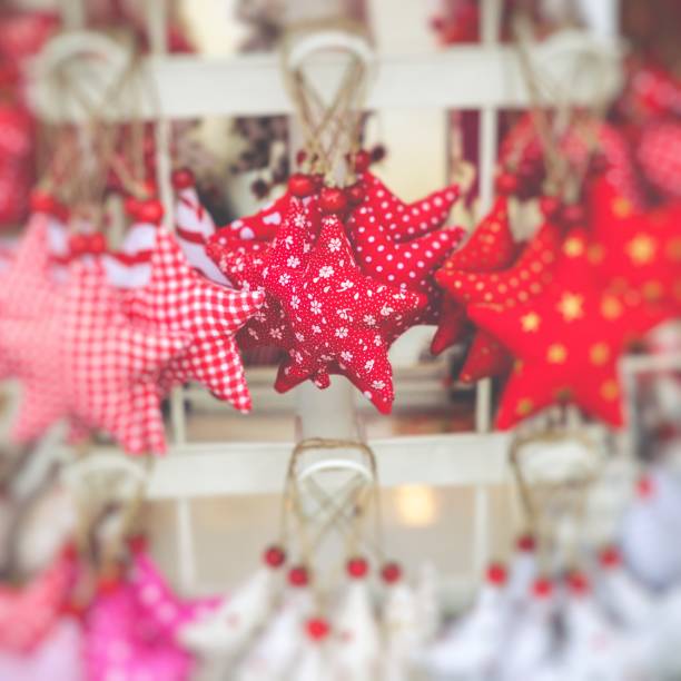 istock Colorful decorations on the Christmas market 896040086