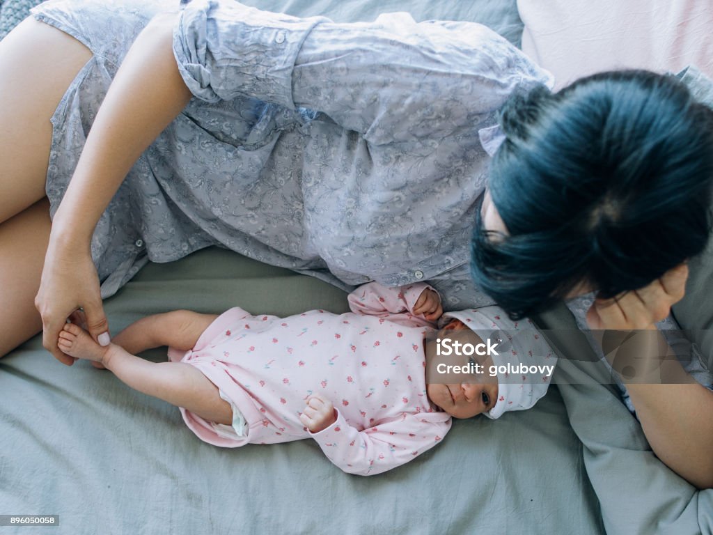 Mother Unity Newborn Baby Love Stock Photo - Download Image Now ...