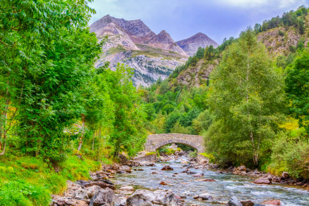istock River Gave de Gavarnie in Pyrenees Mountains 896065352