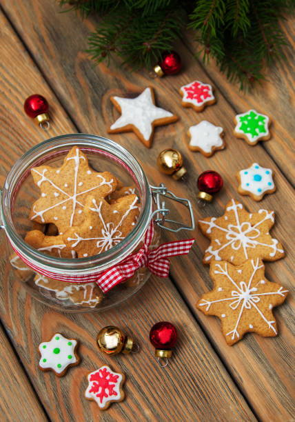 istock Christmas gingerbread cookies 896083552