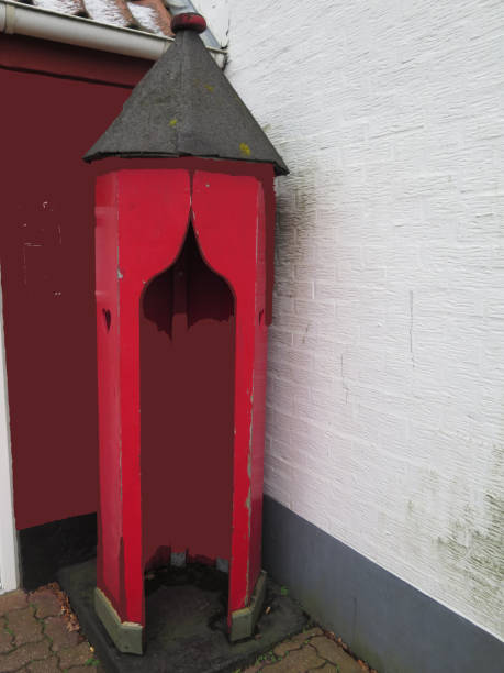 istock Small wooden guard house 896088890