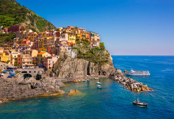 istock Manarola town in Cinque terre in Italy 896105668