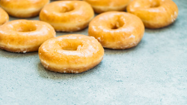 istock Sweet dessert with many donut 896137340