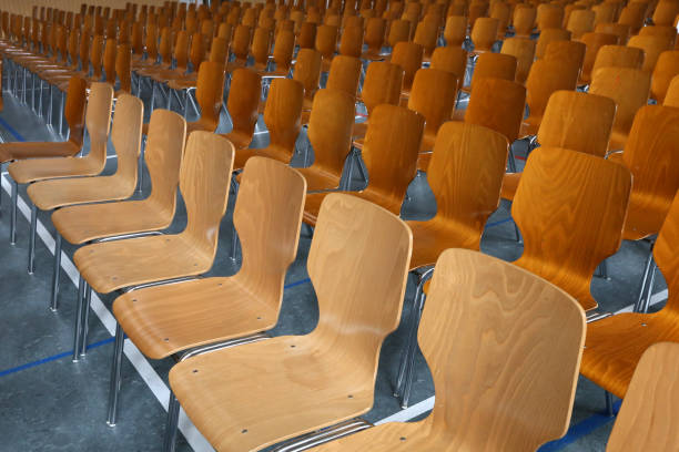 istock Many chairs in the auditorium 896144738