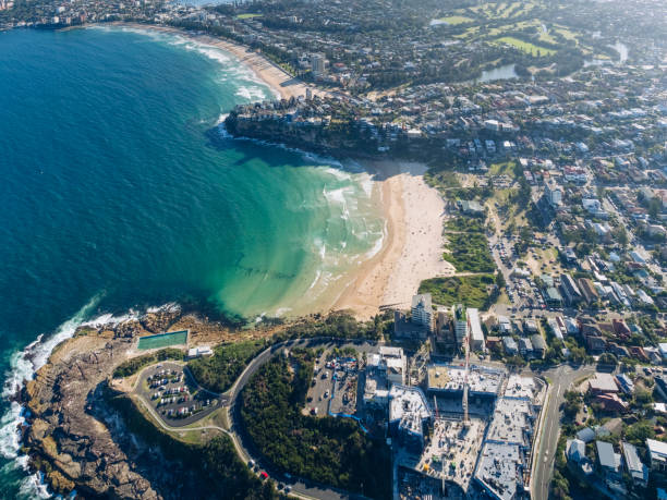 istock aerial view of beach, Sydney 896154638