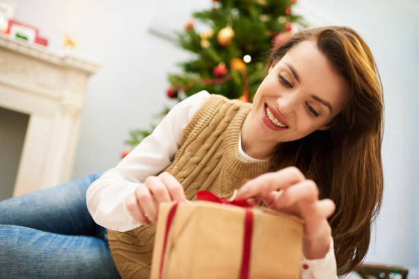 istock Celebrating Christmas Eve at Home 896157482