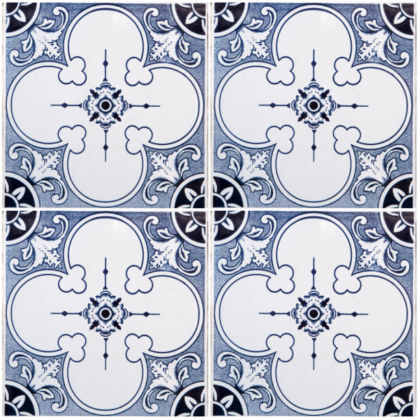 istock Traditional Portuguese glazed tiles 896191132