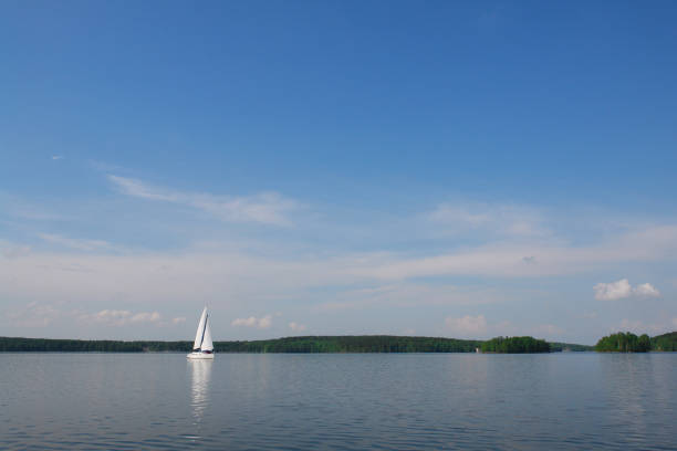 istock Journey on a sailing boat.Summer travel. 896196038