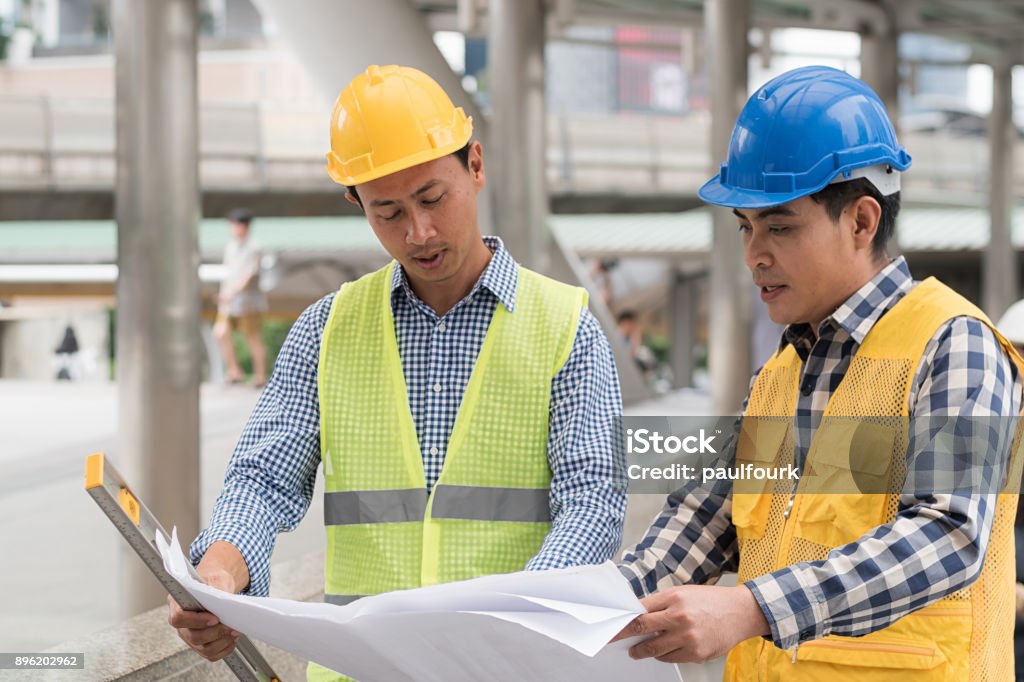 Engineering Construction Teamwork Concept Professional Engineer Work ...