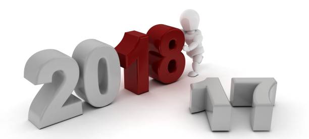 istock White man bringing in the new year 896228730