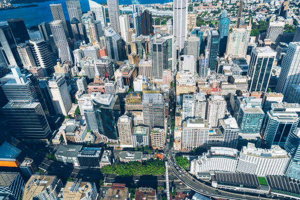 istock aerial view of Sydney 896235008