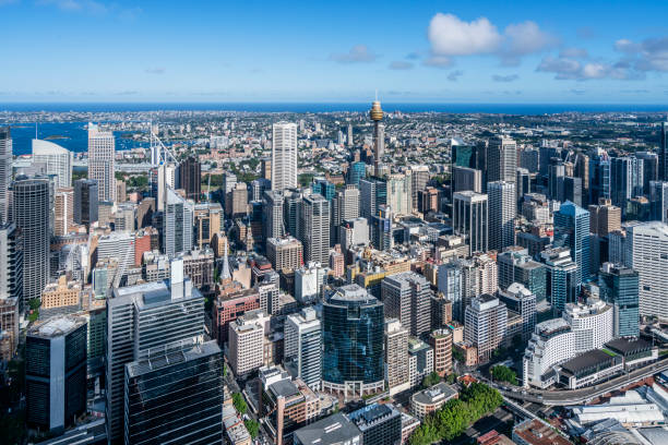 istock aerial view of Sydney 896235208