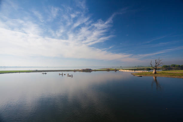 istock Boat in Inle Lake in Shan State, Myanmar 896240728