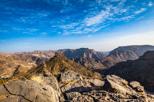 istock jabal akhdar mountain range in oman 896241242
