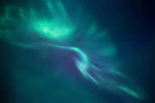 Photo of Aurora Borealis Background