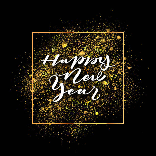 istock Christmas gold glitter trail wave with sparkle particles. Sparkling golden magic star comet on black background 896280402