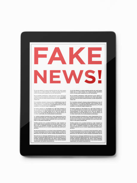 istock Fake News Headline On A Digital Tablet 896319782