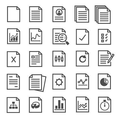 document icons