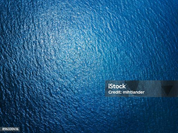 Oppervlakte Zeezicht Stockfoto en meer beelden van Zee - Zee, Luchtfoto, Water