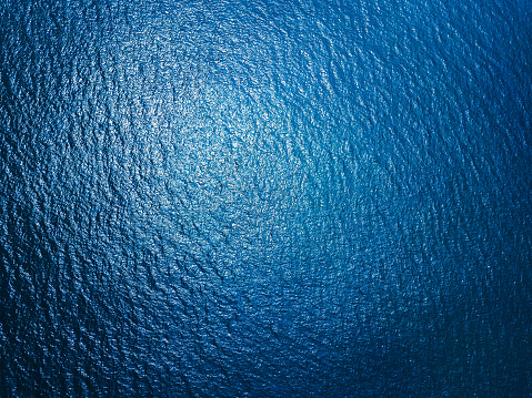Aerial view of sea surface