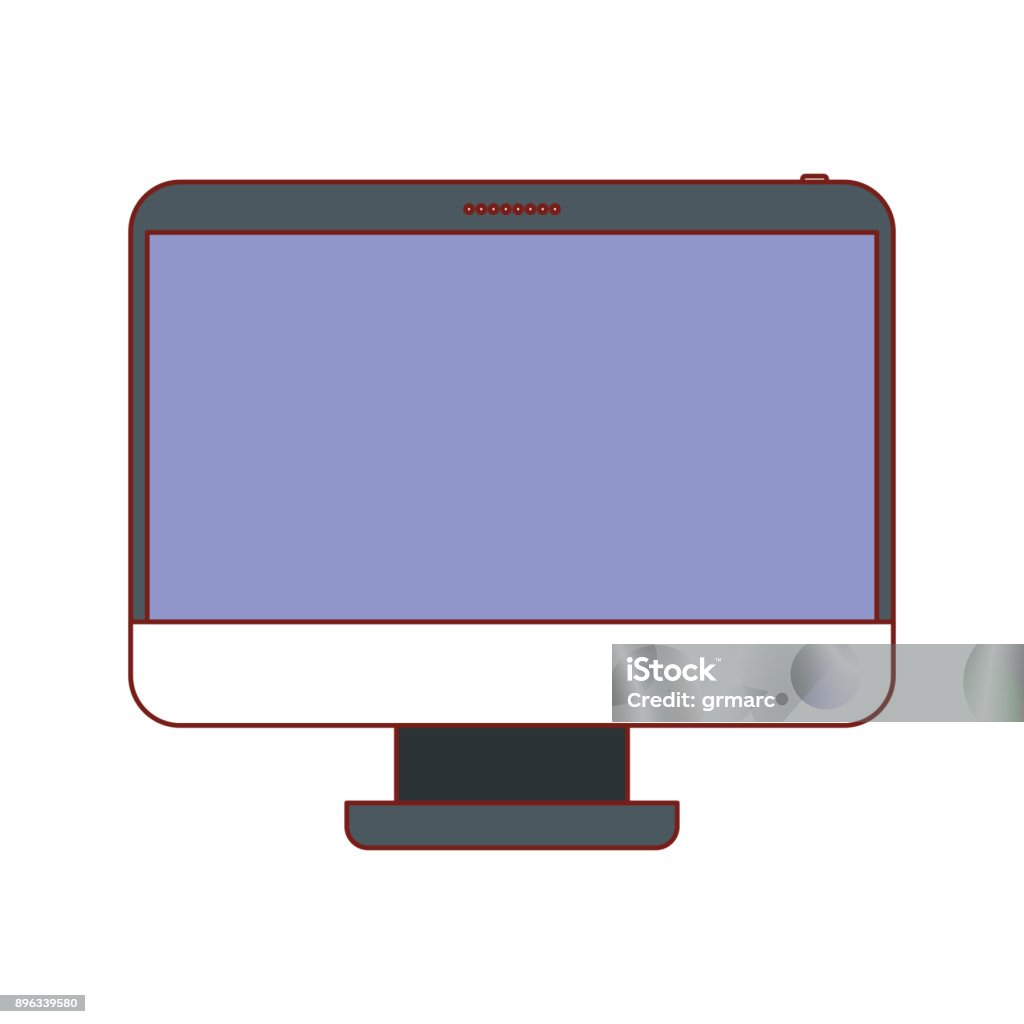 Desktop Cut Desktop Computer Silhouette