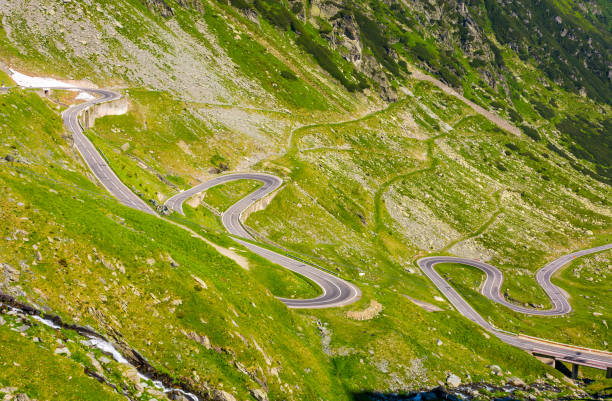 istock Tranfagarasan road in Romanian mountains 896340630