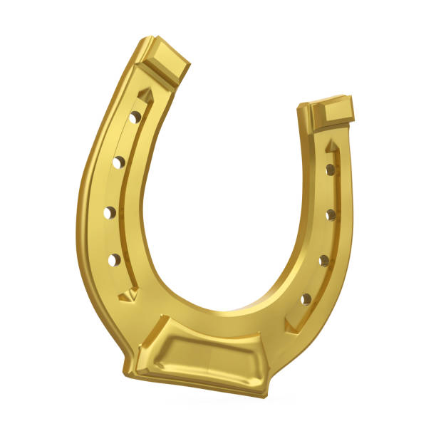 istock Golden Horseshoe Isolated 896345118