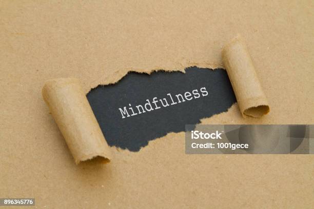 Mindfulness Stock Photo - Download Image Now - Mindfulness, Concepts, Single Word