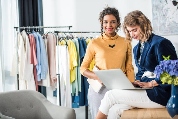 istock fashion designers working with laptop 896348872