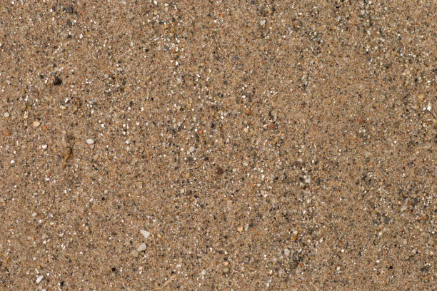 istock Golden sand background. Fine sea sand texture. 896368556