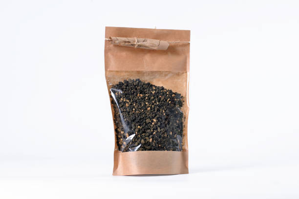 istock Dry tea leaves of herbal aromatic tea 896372268