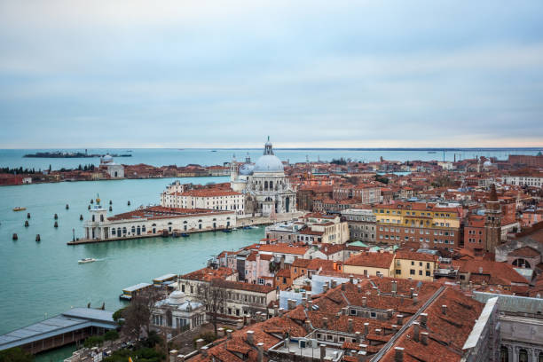 istock Panoramic view of Venice from the Campanile di San Marco 896374374